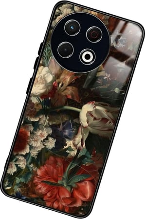 Tecno Spark 30 Pro Uyumlu Kiraz Tasarımlı Parlak Silikon Kılıf