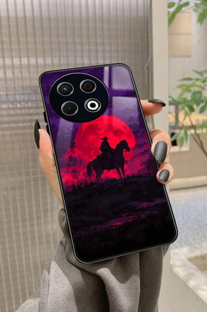 Tecno Spark 30 Pro Uyumlu Siyah Mermer Tasarımlı Parlak Silikon Kılıf