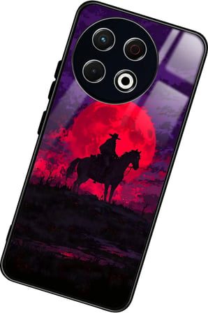 Tecno Spark 30 Pro Uyumlu Siyah Mermer Tasarımlı Parlak Silikon Kılıf