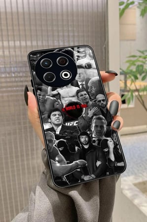 Tecno Spark 30 Pro Uyumlu Siyah Kelebek Tasarımlı Parlak Silikon Kılıf