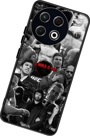Tecno Spark 30 Pro Uyumlu Siyah Kelebek Tasarımlı Parlak Silikon Kılıf