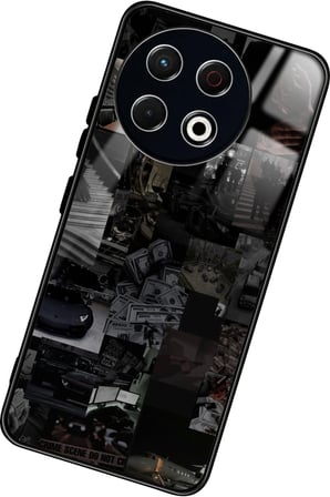 Tecno Spark 30 Pro Uyumlu Müslüm Gürses Şarkı Sözü Tasarımlı Parlak Silikon Kılıf