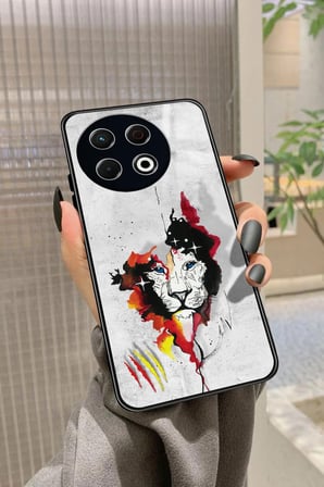 Tecno Spark 30 Pro Uyumlu Boğa Tasarımlı Parlak Silikon Kılıf