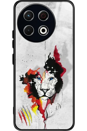 Tecno Spark 30 Pro Uyumlu Boğa Tasarımlı Parlak Silikon Kılıf