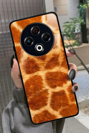 Tecno Spark 30 Uyumlu Soyut Sanat Tasarımlı Parlak Silikon Kılıf