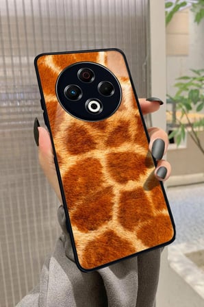 Tecno Spark 30 Uyumlu Soyut Sanat Tasarımlı Parlak Silikon Kılıf