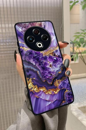 Tecno Spark 30 Uyumlu Pembe Çiçek Tasarımlı Parlak Silikon Kılıf