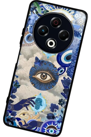 Tecno Spark 30 Uyumlu Pembe Zebra Tasarımlı Parlak Silikon Kılıf
