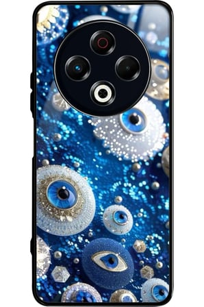 Tecno Spark 30 Uyumlu Pembe Zebra Tasarımlı Parlak Silikon Kılıf