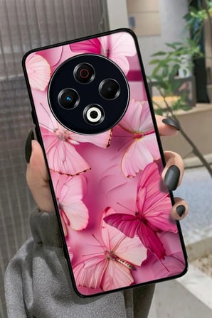 Tecno Spark 30 Uyumlu Sarı Leopar Tasarımlı Parlak Silikon Kılıf