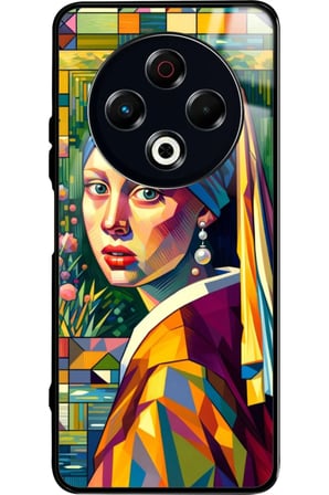 Tecno Spark 30 Uyumlu Karışık Mermer Tasarımlı Parlak Silikon Kılıf