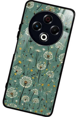 Tecno Spark 30 Uyumlu Kiraz Tasarımlı Parlak Silikon Kılıf
