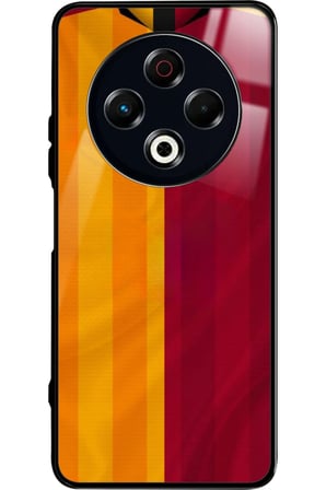 Tecno Spark 30 Uyumlu Kahverengi Kelebek Tasarımlı Parlak Silikon Kılıf
