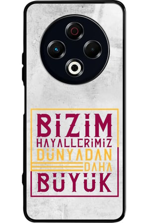 Tecno Spark 30 Uyumlu Türk Bayrağı Tasarımlı Parlak Silikon Kılıf