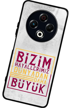 Tecno Spark 30 Uyumlu Türk Bayrağı Tasarımlı Parlak Silikon Kılıf