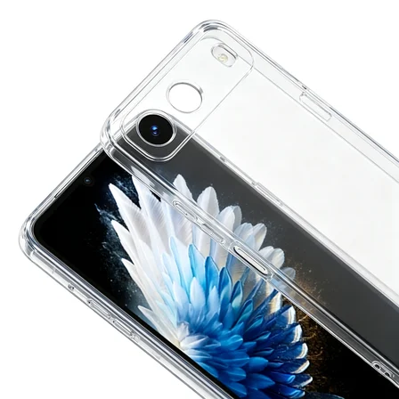 Tecno Spark 40 5G Uyumlu Kılıf Şeffaf İnce Silikon Zr-Süper