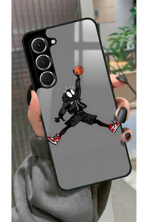 Tecno Spark 40 Pro Uyumlu Bulutların Üzerinde Yolculuk Tasarımlı Parlak Silikon Kılıf