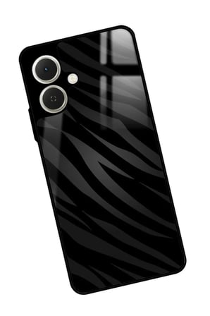 Tecno Spark GO 2 Uyumlu Zebra Tasarımlı Parlak Silikon Kılıf