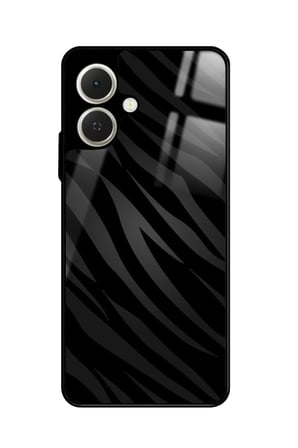 Tecno Spark GO 2 Uyumlu Zebra Tasarımlı Parlak Silikon Kılıf