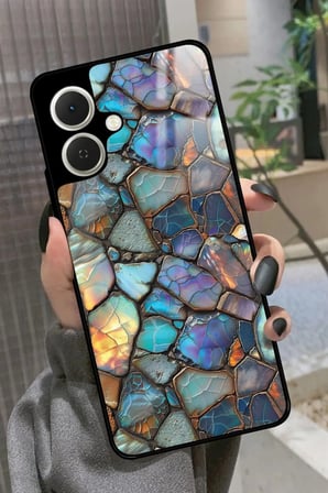 Tecno Spark GO 2 Uyumlu Siyah-Beyaz Kedi Patisi Tasarımlı Parlak Silikon Kılıf