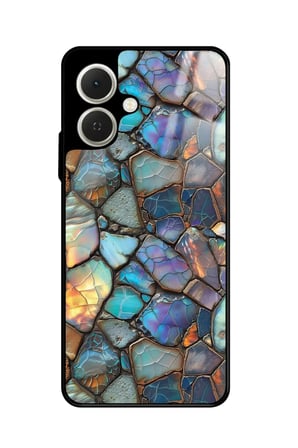 Tecno Spark GO 2 Uyumlu Siyah-Beyaz Kedi Patisi Tasarımlı Parlak Silikon Kılıf