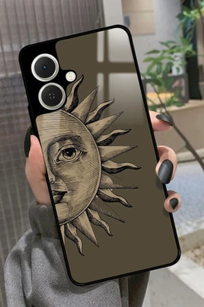 Tecno Spark GO 2 Uyumlu Kalp Tasarımlı Parlak Silikon Kılıf