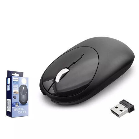 Philips Spk7364 Wireless Mouse Sessiz Siyah