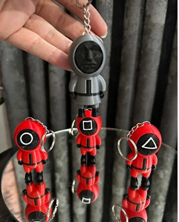 Squid game anahtarlık 4lü 