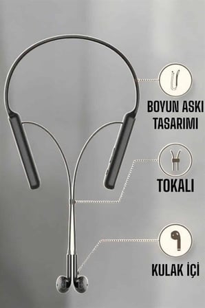 Mikrofonlu Kablolu Bluetooth Kulaklık Yeni Nesil Yüksek Ses Kaliteli