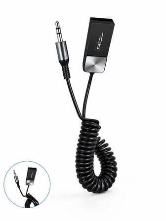 USB AUX Bluetooth Adaptörü Kablosuz Ses Aktarım Cihazı