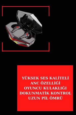ANC Özellikli Bluetooth Kulaklık ve Amoled Ekran Akıllı Saat Uyku ve Sağlık Ta