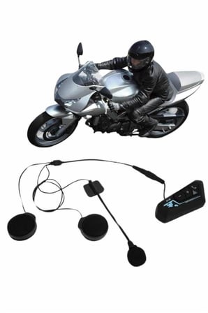 Bluetooth Kask Kulaklığı Intercom 5.0 Bluetooth Android ve İOS Uyumlu