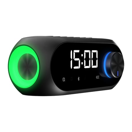 MIKADO MD-W7 Siyah 5W FM Radyo USB AUX Bluetooth Kablosuz Taşınabilir 1200mAh Bata