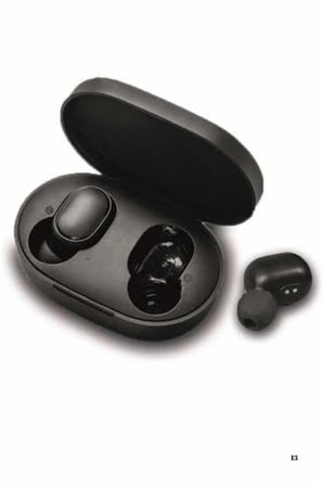 Kulaklık Dijital Göstergeli Bluetooth Bağlantılı Kablosuz Kulak İçi Mikrofonl