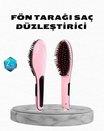 Profesyonel Saç Düzleştirici 5 Kademeli Isı Ayarlı Seramik Plakalı