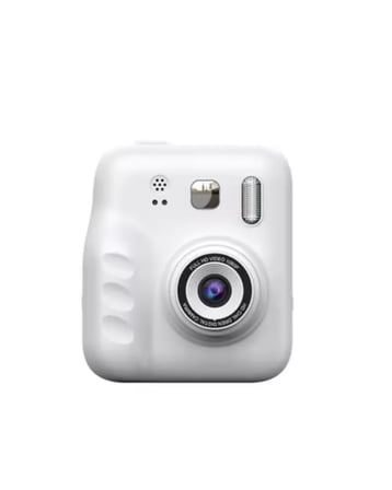 Eğlenceli Baskılı Çocuk Fotoğraf Makinesi Video Çekim 4 Rulo Kağıt 5 Kalem S