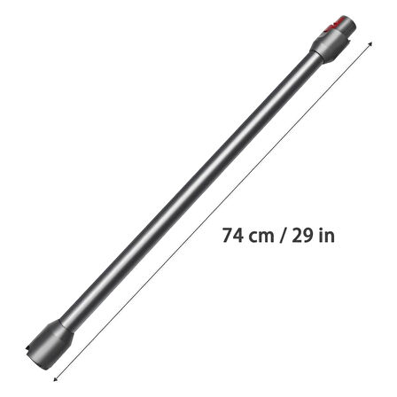 srfn ticaret Dyson V12 Detect Slim Uyumlu Kablosuz Süpürge Borusu - Gri