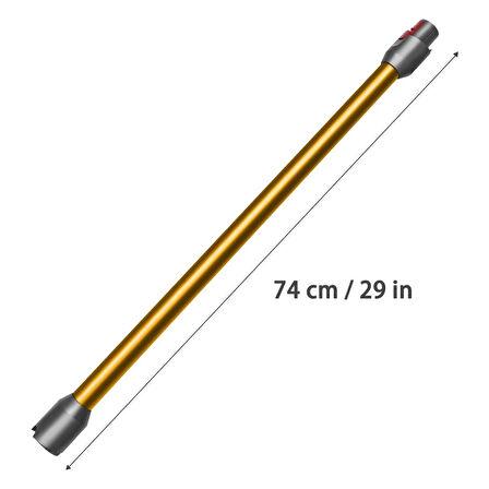 srfn ticaret Dyson V12 Detect Slim Absolute Uyumlu Kablosuz Süpürge Borusu - Altın
