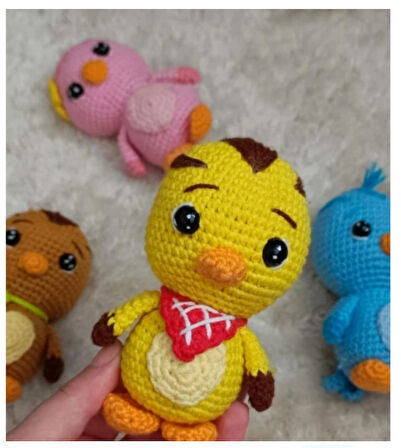 Sevimli oyuncak katuri sülün bebek kuş oyuncak katuriler minik 
