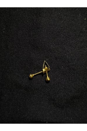 Altın Top Küpe (Küçük)