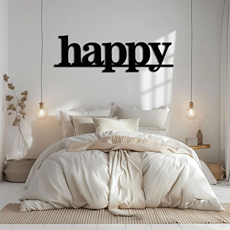 Happy Dekoratif dekor tablo 
