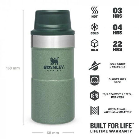 Stanley Trigger Action 0.25 Lt Yeşil