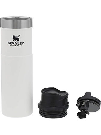 Stanley Classic Trigger Action Termos 0,47 L Beyaz