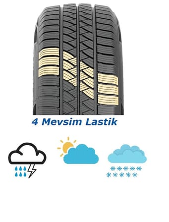 Starmaxx 205/65R16 C 107/105T 8PR VANMAXX +A/S 4 MEVSİM (Üretim Yılı:2025)