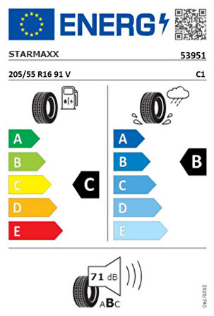 Starmaxx 205/55 R16 91V Novaro ST532 Oto Yaz Lastiği ( Üretim Yılı: 2024 )