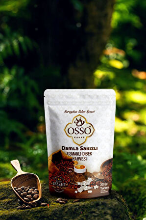 Osso 6'li Damla Sakızlı Osmanlı Dibek Kahvesi(6X200=1200gr)
