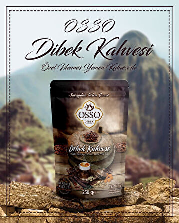 Osso 3’lü Dibek Kahvesi(3X200=600gr)