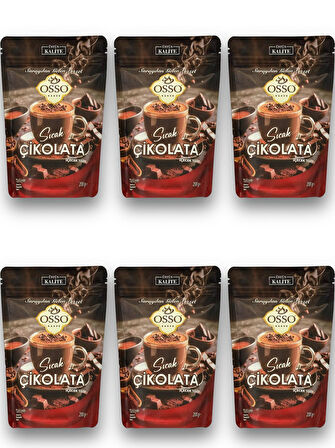 Osso 6’Lİ Sıcak Çikolata(6X200=1200Gr)