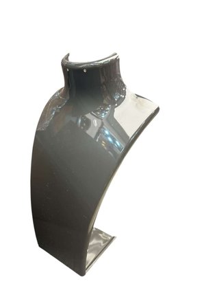 Kolye Standı Akrilik -Takı Teşhir ve Saklama Standı Antrasit Gri 19x30 cm
