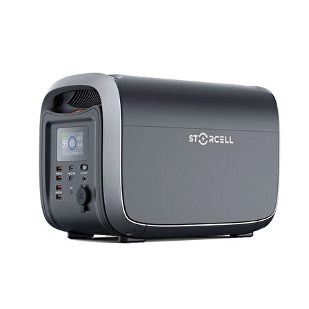 Storcell NE-1200MINI Taşınabilir Güç İstasyonu, 1200W Güç, 922Wh LifePo4 Batarya Kapasitesi